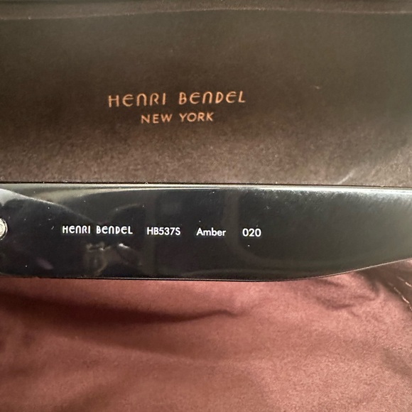 Henri Bendel Purple Tint Sunglasses